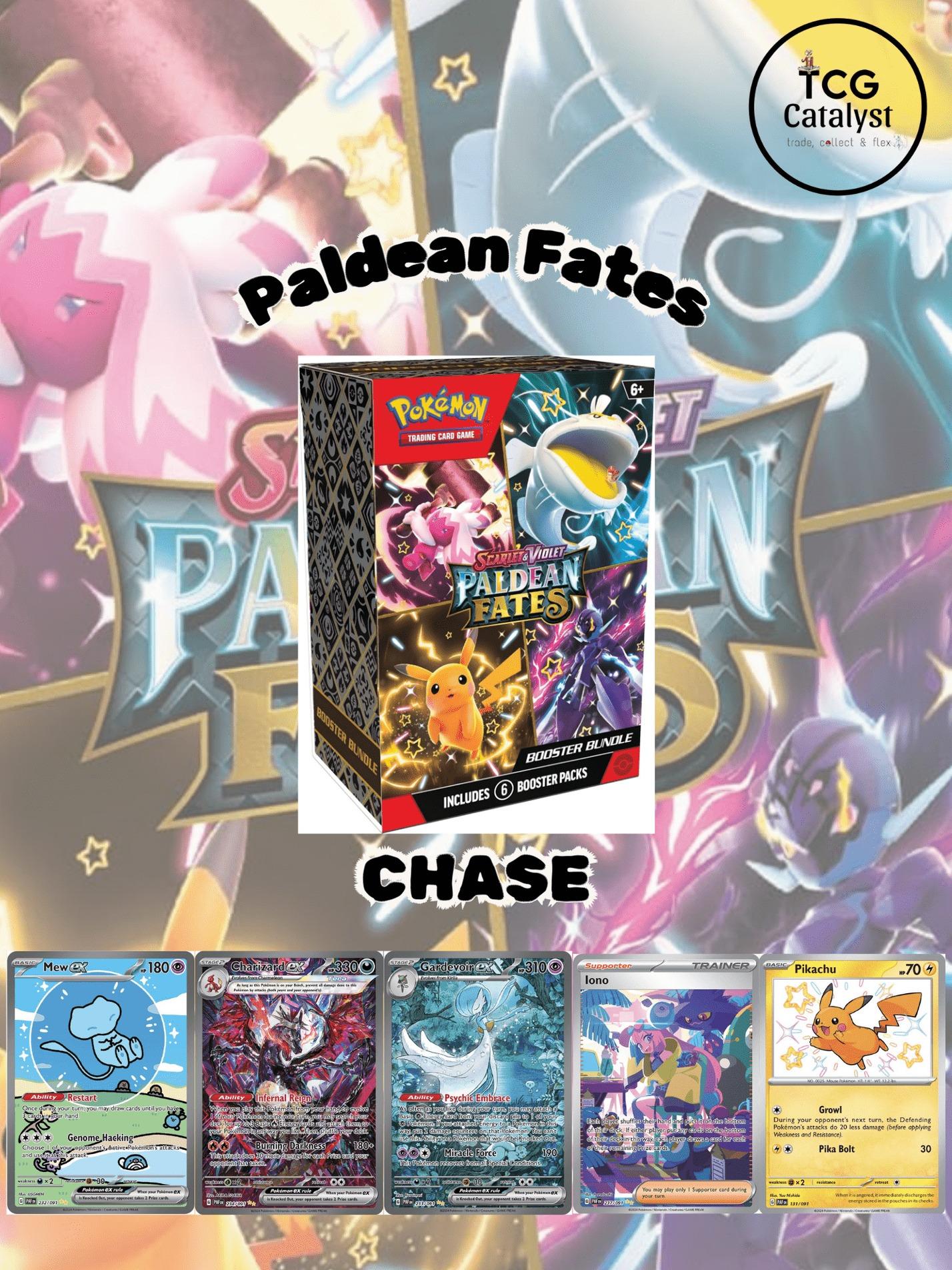 [ENG] PALDEAN FATES BOOSTER BUNDLE